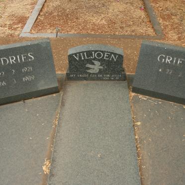 VILJOEN Andries 1921-1989 &amp; Grietjie 1927-