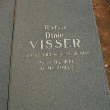VISSER Hannes 191?-1984 &amp; Dinie 1913-1988 
