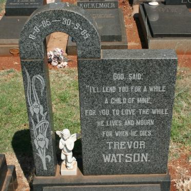 WATSON Trevor 1985-1985
