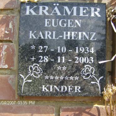 KRÄMER Eugen Karl-Heinz 1934-2003