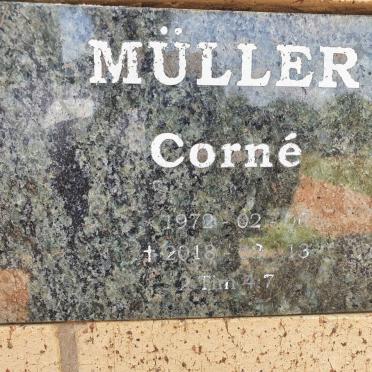 MULLER Corne 1972-2018