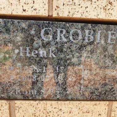 GROBLER Henk 1958-2008