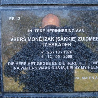 ZUIDMEER Mone Izak 1976-2009