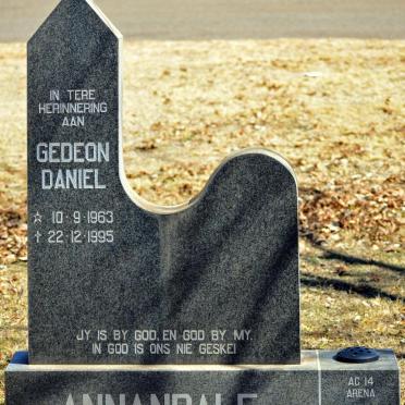 ANNANDALE Gedeon Daniel 1963-1995