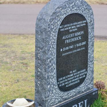 APPEL August Simon Frederick 1941-2007