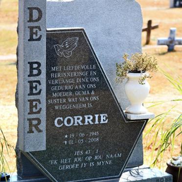 BEER Corrie, de 1945-2008