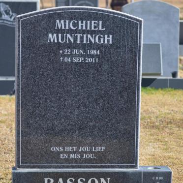 BASSON Michiel Muntingh 1984-2011