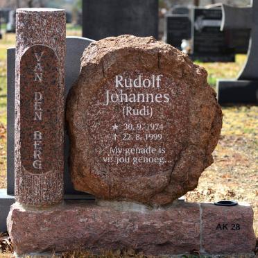BERG Rudolf Johannes, van den 1974-1999