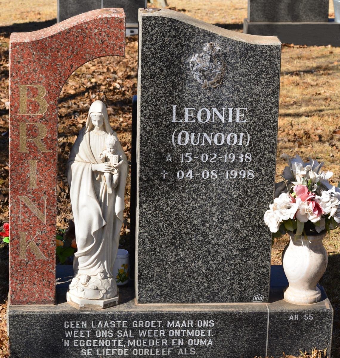 BRINK Leonie 1938-1998