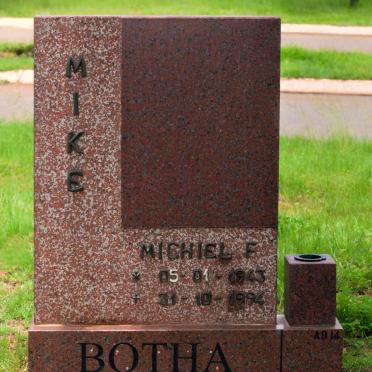 BOTHA Michiel F. 1943-1994