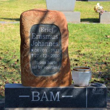 BAM Erasmus Johannes 1933-2000