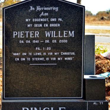 BINGLE Pieter Willem 1941-2000