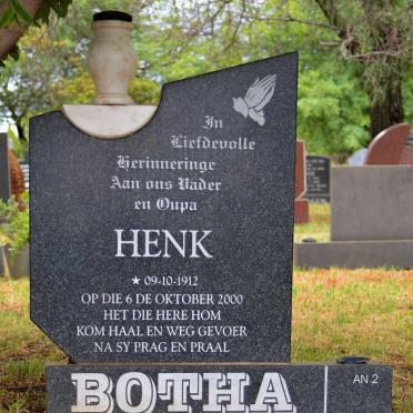 BOTHA Henk 1912-2000