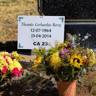 BERRY Theunis Gerhardus 1964-2014