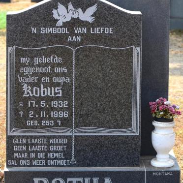 BOTHA Kobus 1932-1996