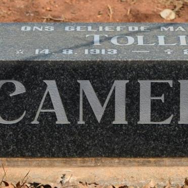 CAMERON Tollie 1913-1994