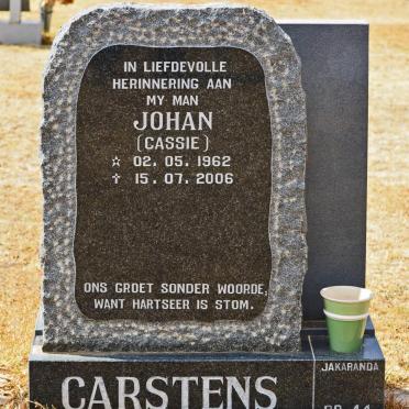 CARSTENS Johan 1962-2006