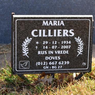 CILLIERS Maria 1934-2007