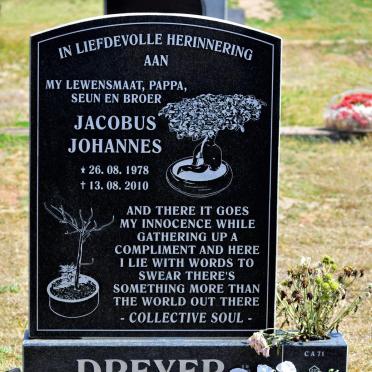 DREYER Jacobus Johannes 1978-2010