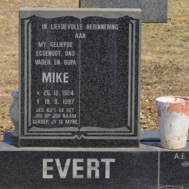 EVERT Mike 1924-1997