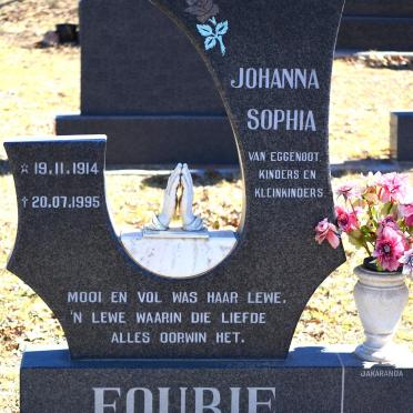 FOURIE Johanna Sophia 1914-1995