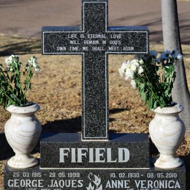FIFIELD George Jaques 1915-1999 &amp; Anne Veronica 1930-2010