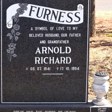 FURNESS Arnold Richard 1941-1994