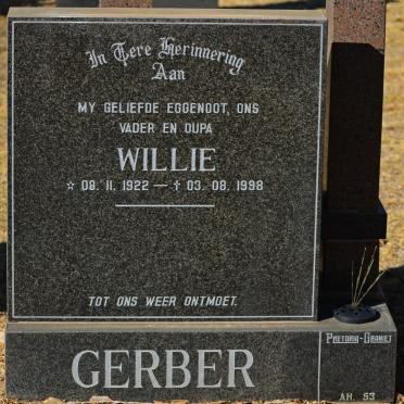 GERBER Willie 1922-1998
