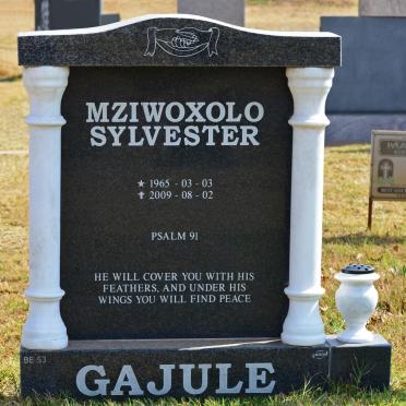GAJULE Mziwoxolo Sylvester 1965-2009