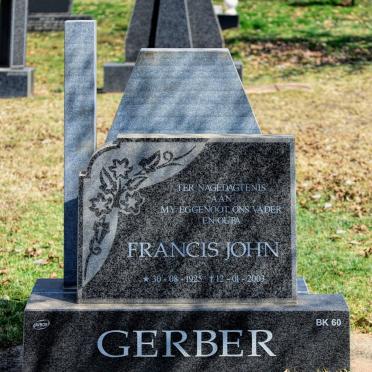 GERBER Francis John 1925-2003