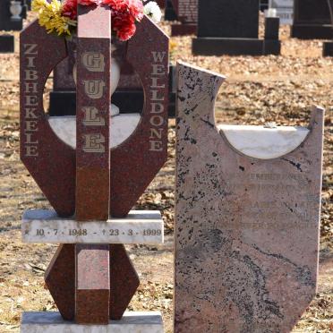 GULE Zibhekele Welldone 1948-1999