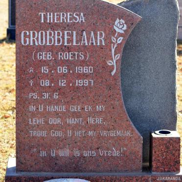 GROBBELAAR Theresa nee ROETS 1960-1997