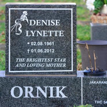 ORNIK Denise Lynette 1961-2012