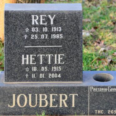 JOUBERT Rey 1913-1985 &amp; Hettie 1915-2004