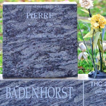 BADENHORST Pierre 1974-2001