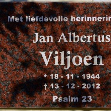 VILJOEN Jan Albertus 1944-2012