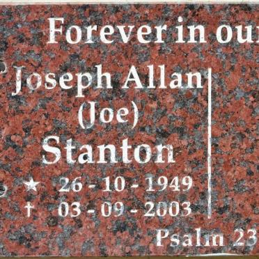STANTON Joseph Allan 1949-2003