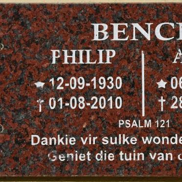 BENCE Philip 1930-2010 &amp; Anna 1930-2010