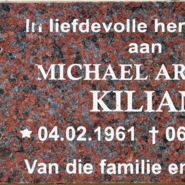 KILIAN Michael Arthur 1961-2009