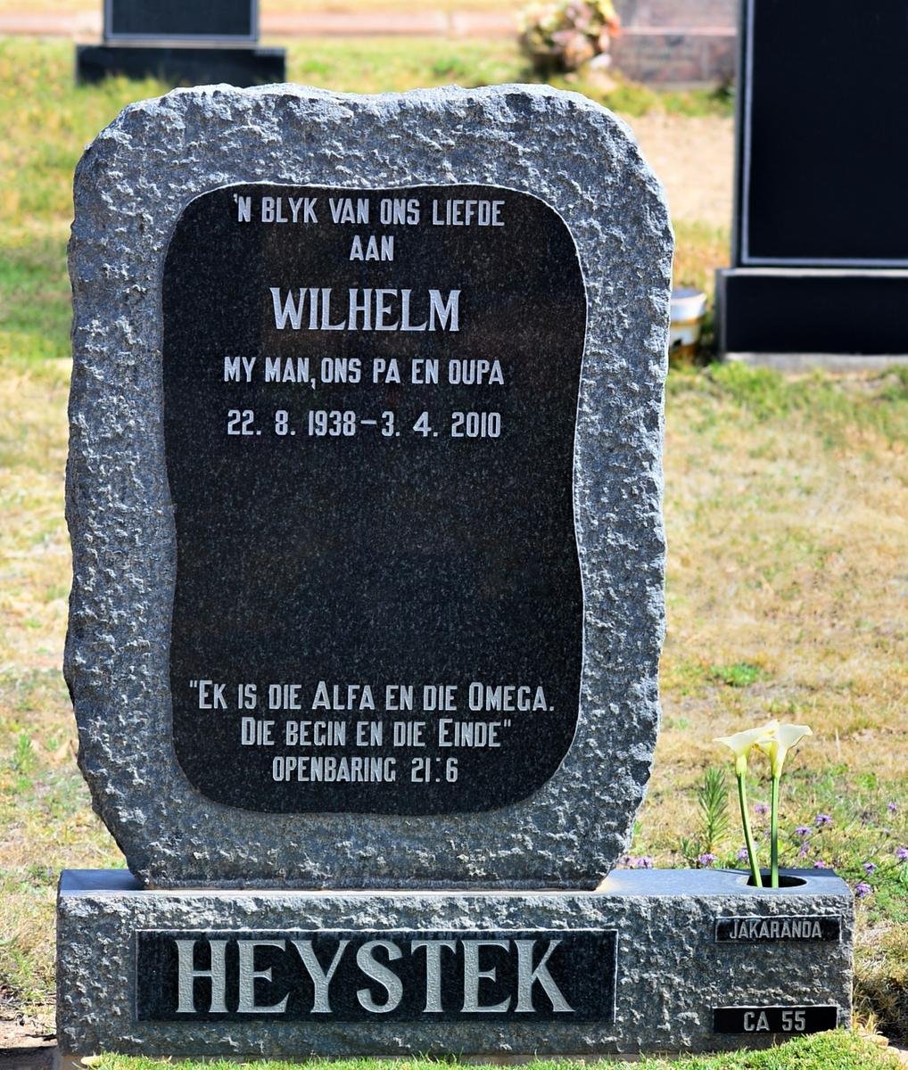 HEYSTEK Wilhelm 1938-2010