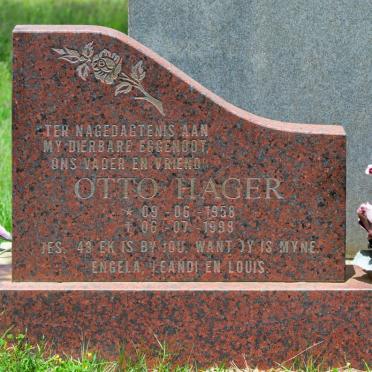 HAGER Otto 1958-1998