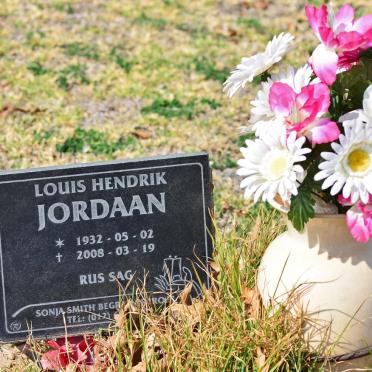 JORDAAN Louis Hendrik 1932-2008