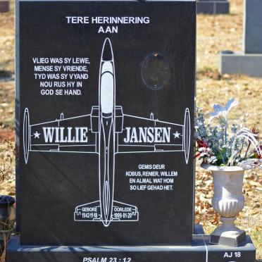JANSEN Willie 1942-1999