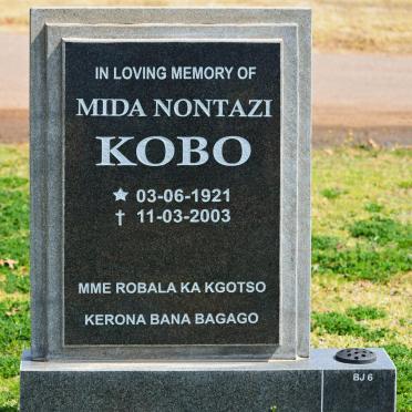 KOBO Mida Nontazi 1921-2003