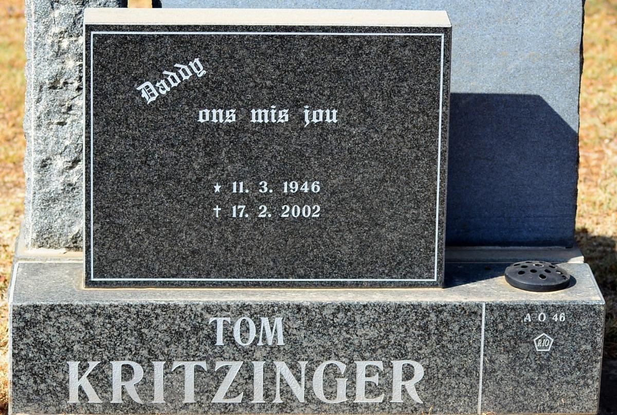 KRITZINGER Tom 1946-2002