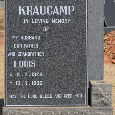 KRAUCAMP Louis 1926-1996