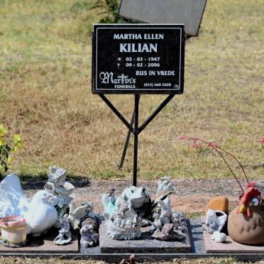 KILIAN Martha Ellen 1947-2006