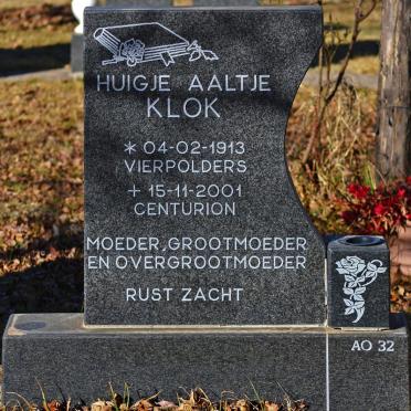 KLOK Huigje Aaltje 1913-2001