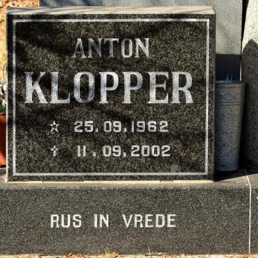 KLOPPER Anton 1962-2002