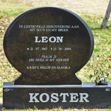 KOSTER Leon 1967-2004